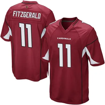 Youth Arizona Cardinals Larry Fitzgerald Game Cardinal Team Color Jersey By Nike