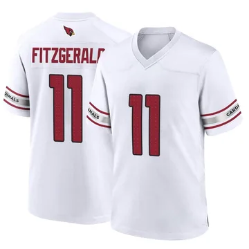 Youth Arizona Cardinals Larry Fitzgerald White Game Jersey By Nike