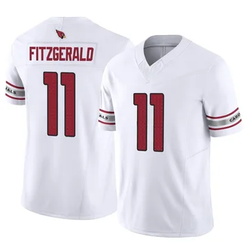 Youth Arizona Cardinals Larry Fitzgerald White Limited Vapor F.U.S.E. Jersey By Nike